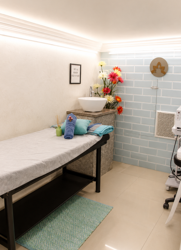 Tender Skin International clinic interior in Mumbai